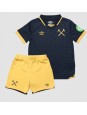 West Ham United Max Kilman #3 Kolmaspaita Lasten 2025-26 Lyhythihainen (+ shortsit)